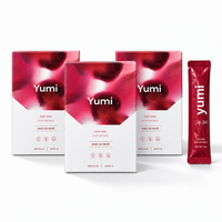 ג'לי קולגן YUMI – מארז שלישייה של 45 ג'לי סטיקים